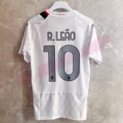 Billige AC Milan 2023-24 Rafael Leao 10 Fotballdrakter Bortedraktsett Kortermet..